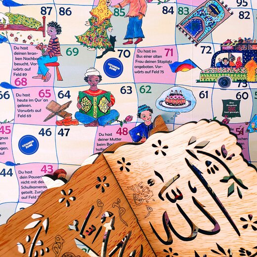 Adab al Islam, Brettspiel fr Kinder und Erwachsene ber das islamische Benehmen