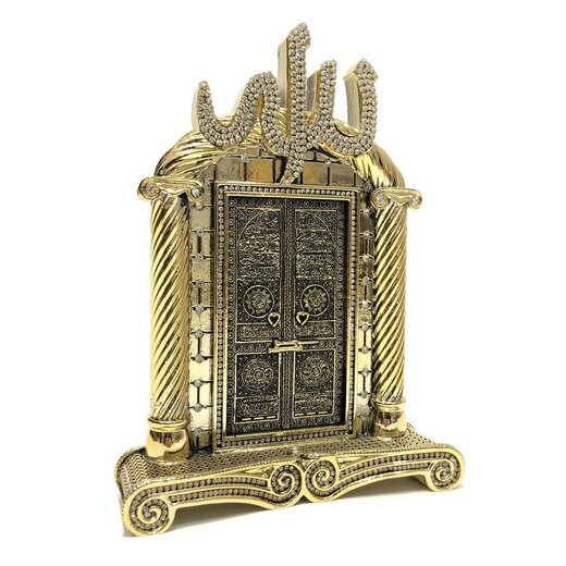 Tür der Kaaba in Gold als Dekoartikel, 25 cm
