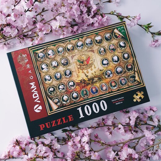 1000 Teile Puzzle mit schönen Motiven