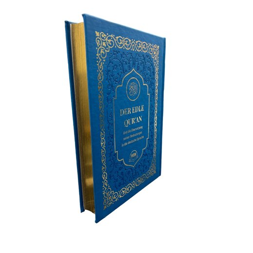 Quran im Original, bersetzung und Umschrift fr Anfnger: Mit luxurisem Ledercover