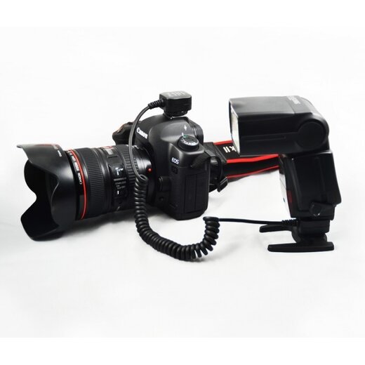 Pixel FC-311/L E-TTL Langer Blitzschuh-Adapter fuer Canon (Verlaengerungskabel)  (B Ware)